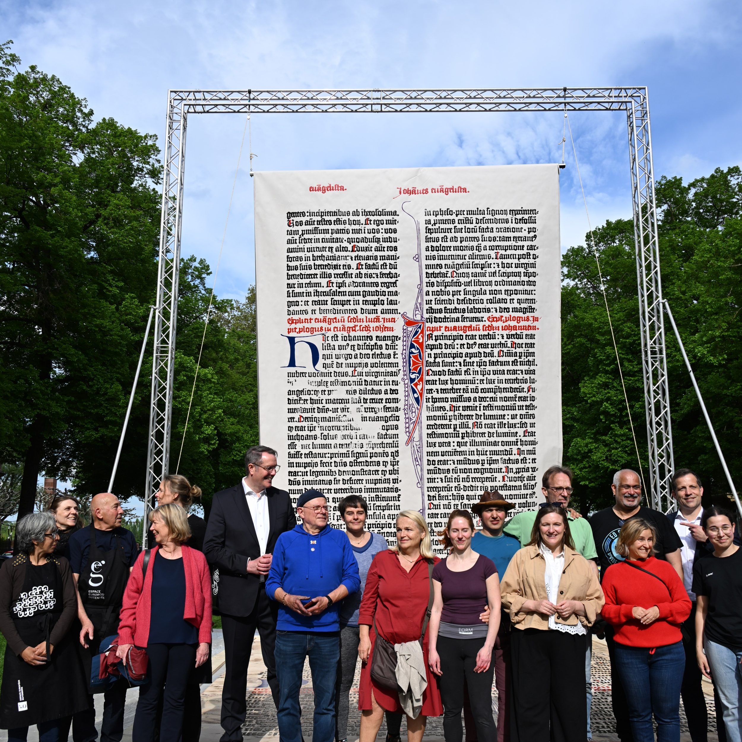 Page Bible Mayence