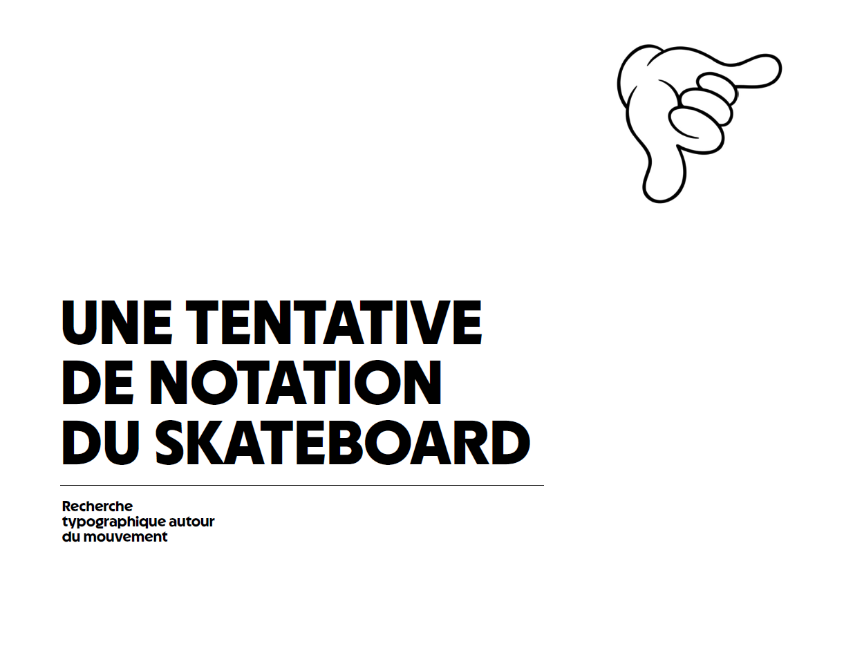 Notation skate Francis Ramel