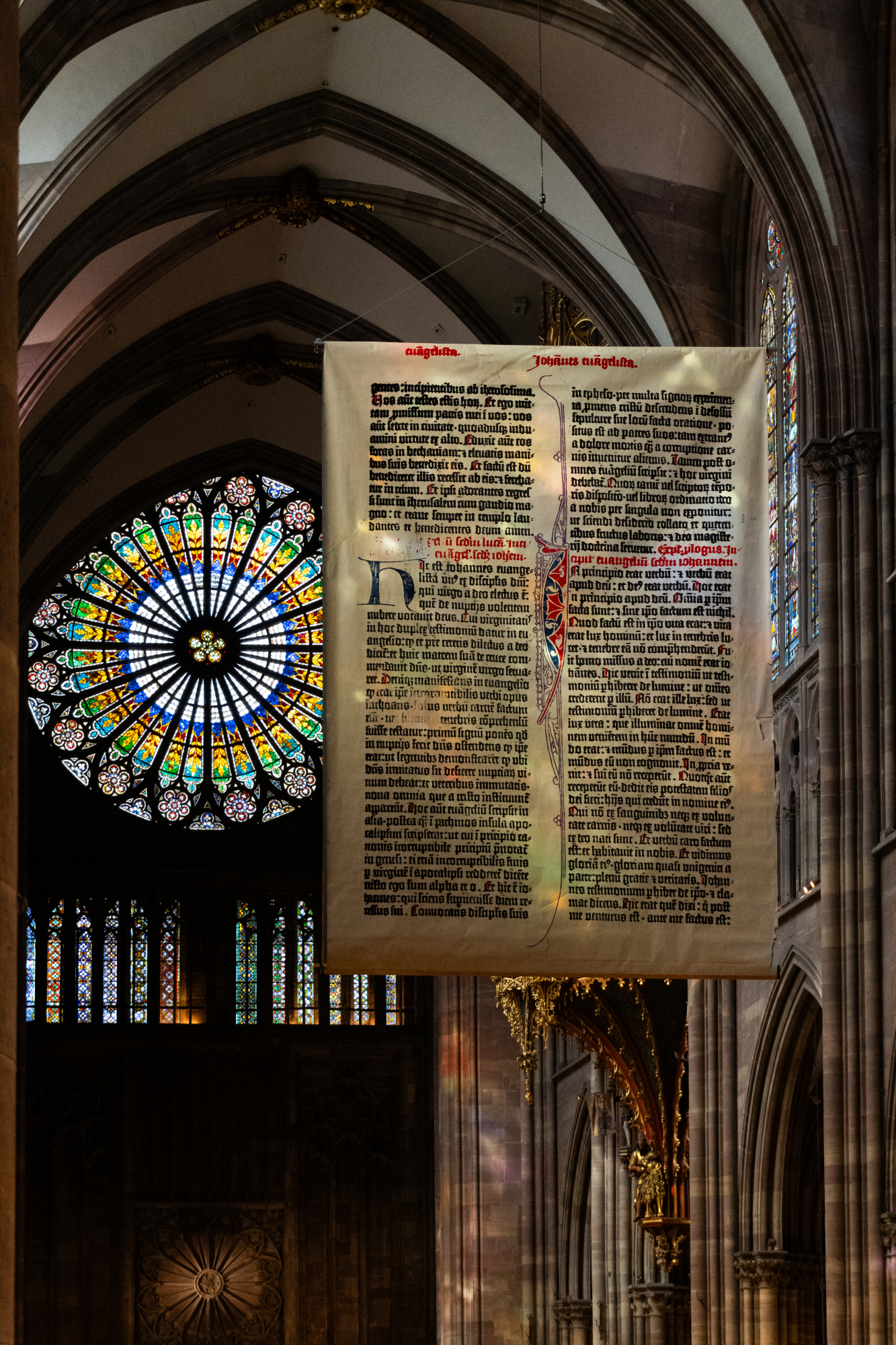 Page Gutenberg Cathédrale Strasbourg