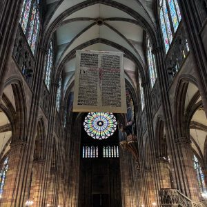 Page Gutenberg Cathédrale Strasbourg