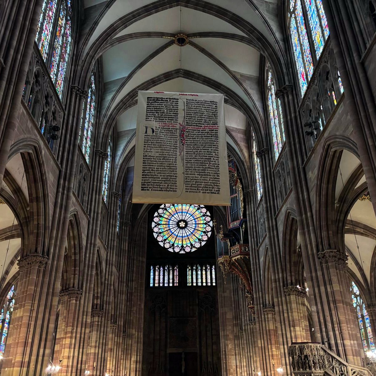 Page Gutenberg Cathédrale Strasbourg